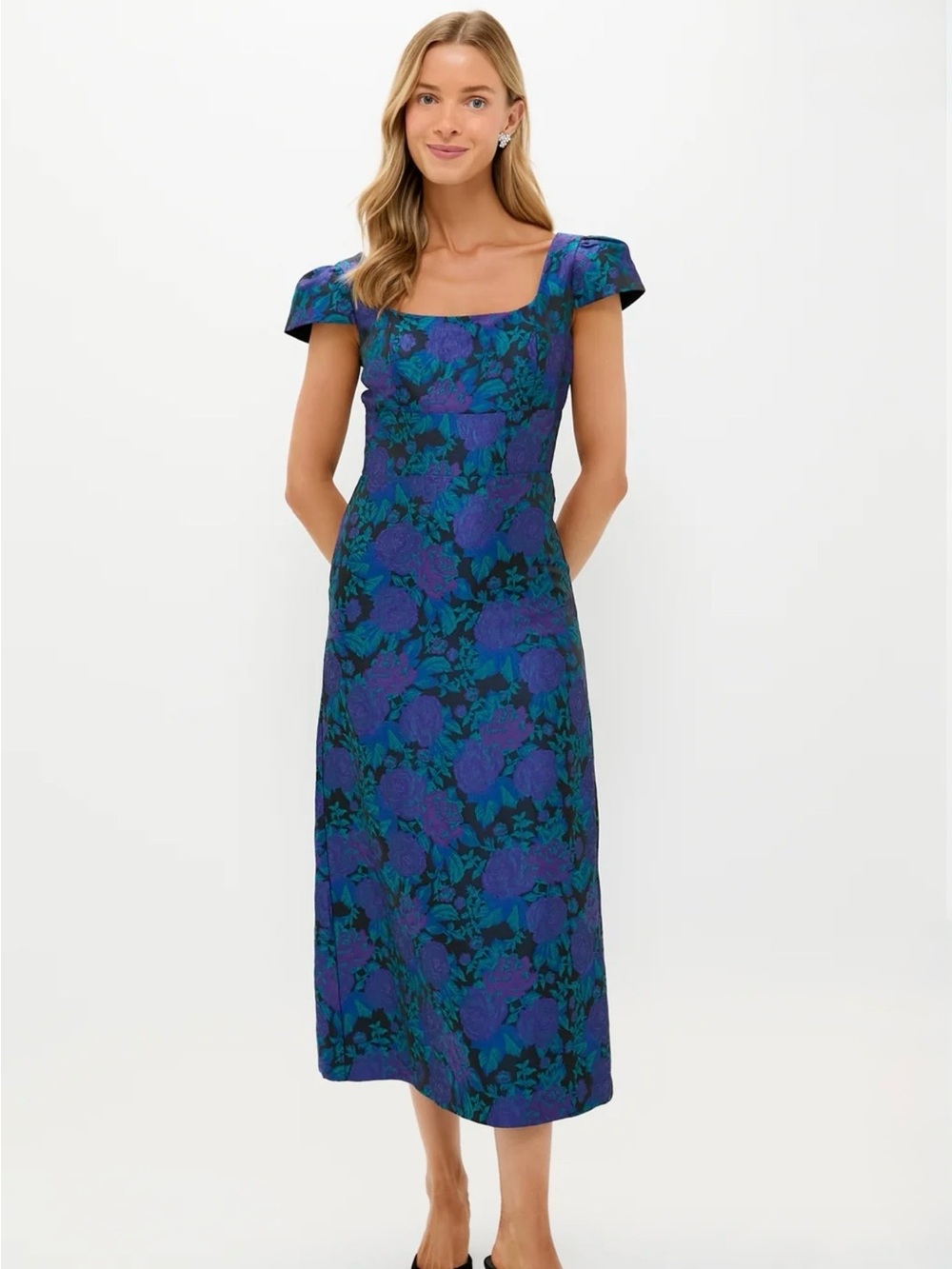 Tuckernuck Hyacinth House Archibald Jacquard Maxi Dress